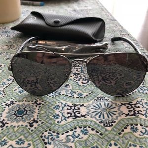 Like new Ray Ban Carbon Fibre edition aviators!